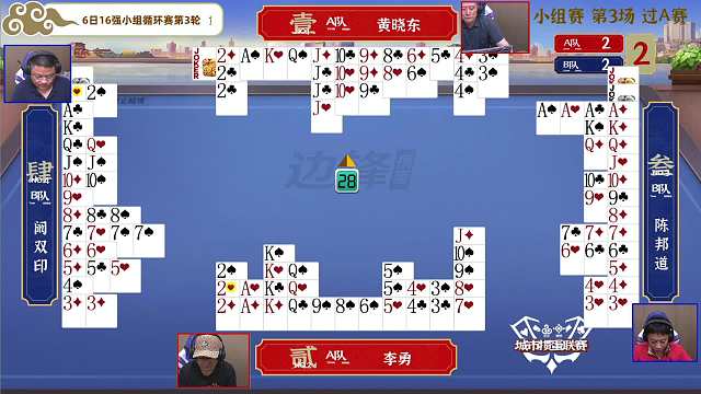 5月16日城市掼蛋联赛A