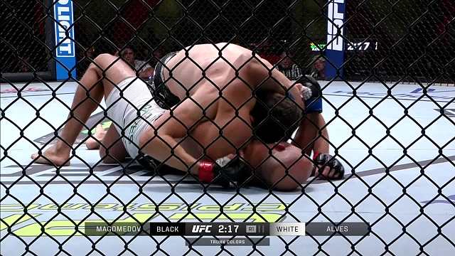 UFC格斗之夜241	马戈梅多夫 VS 阿尔维斯 清流