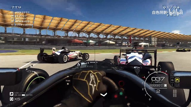 GRID F2雪邦国际南环反向单圈1分0.21，在音乐中逐渐放飞自我