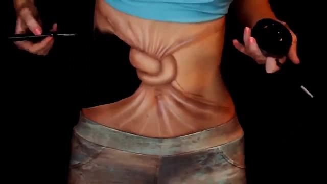 大肚腩秒变小蛮腰，网友：堪比电影特效啊