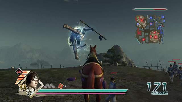 真三国无双5 赵云 修罗 定军山之战