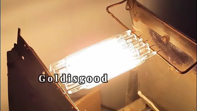 红外线加热灯，通电测试