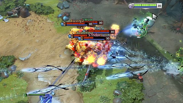 【全新DOTA2】小黑扫射可以移动，精准光环回归。