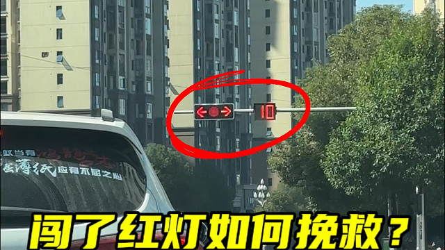 不小心闯了红灯，应该如何正确地挽救#每天一个汽车知识