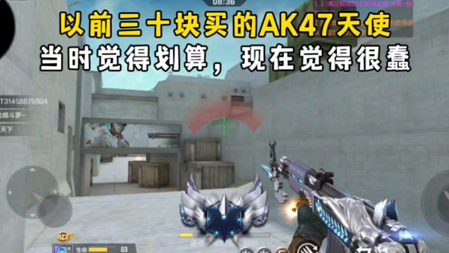 以前三十块买的AK47天使，当时觉得很划算，现在觉得很蠢！