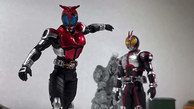 【网友自制定格动画】假面骑士甲斗VS马奥菲以诺VS Faiz VS Delta