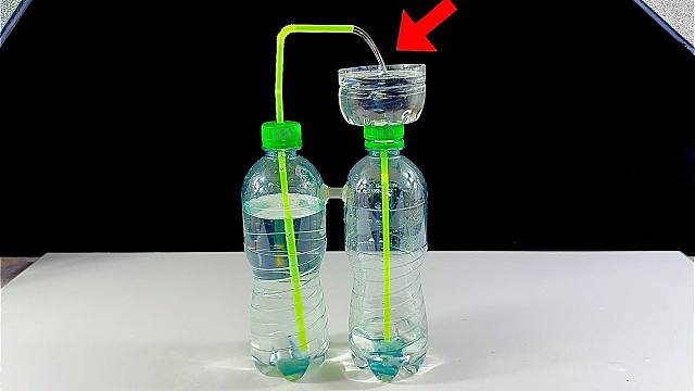 天才实验-教你如何制作喷泉