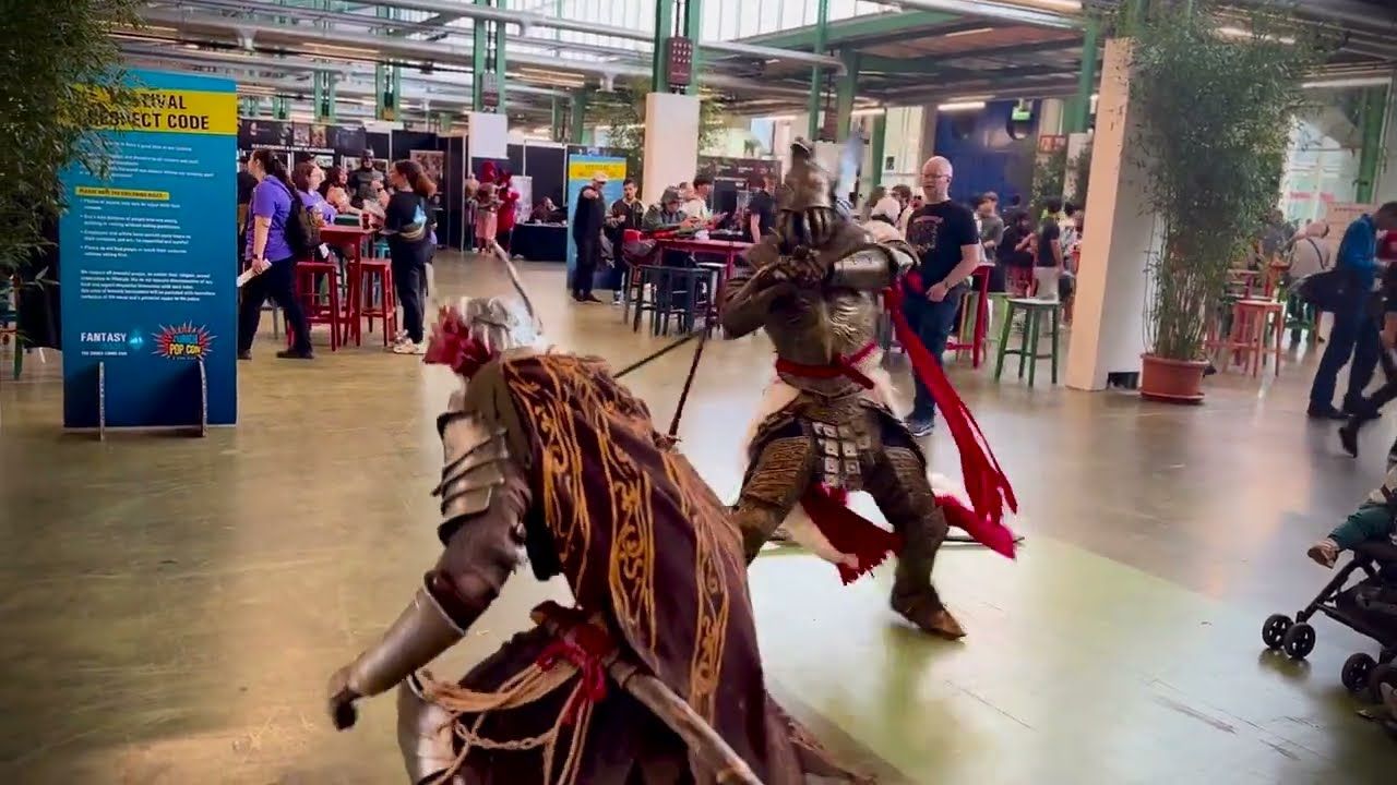 法环：漫展上的尊腐骑士Cosplay