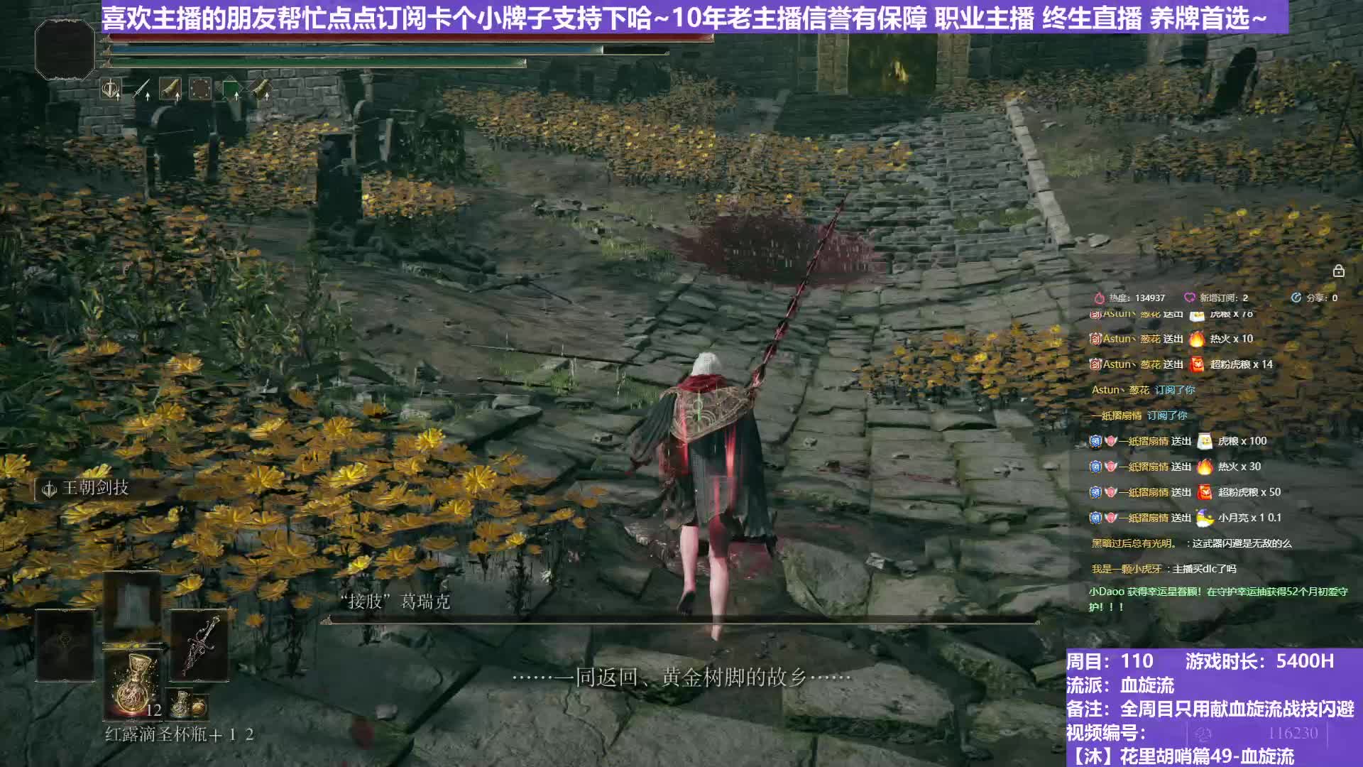 【沐】花里胡哨篇49-血旋流 2 截肢（战技闪避环境：好）