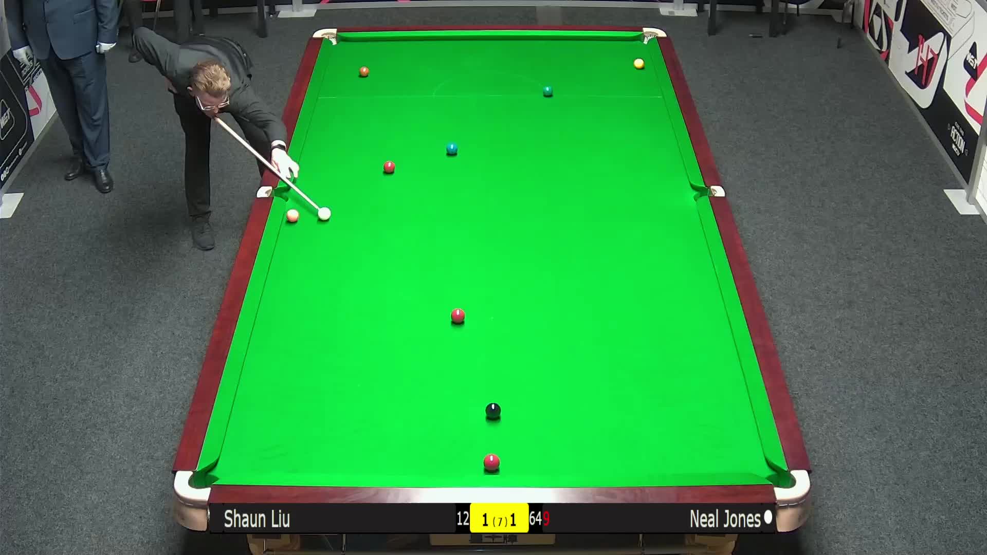 尼尔·琼斯vs廖予生 第二阶段第二轮 清流