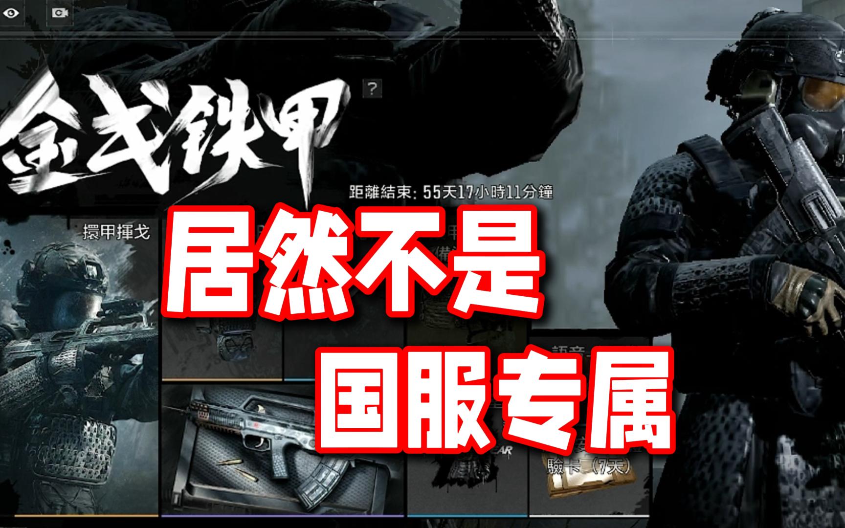 我还以为锦衣卫甲胄是国服专属皮肤呢