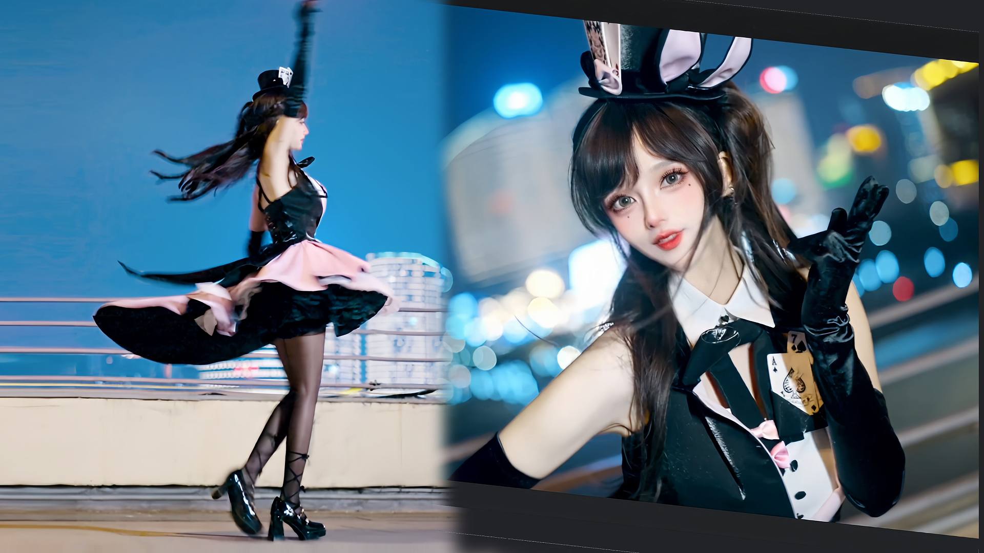 抱歉，10秒就能拿下你❤  黑粉色怪盗少女~偷心启动！