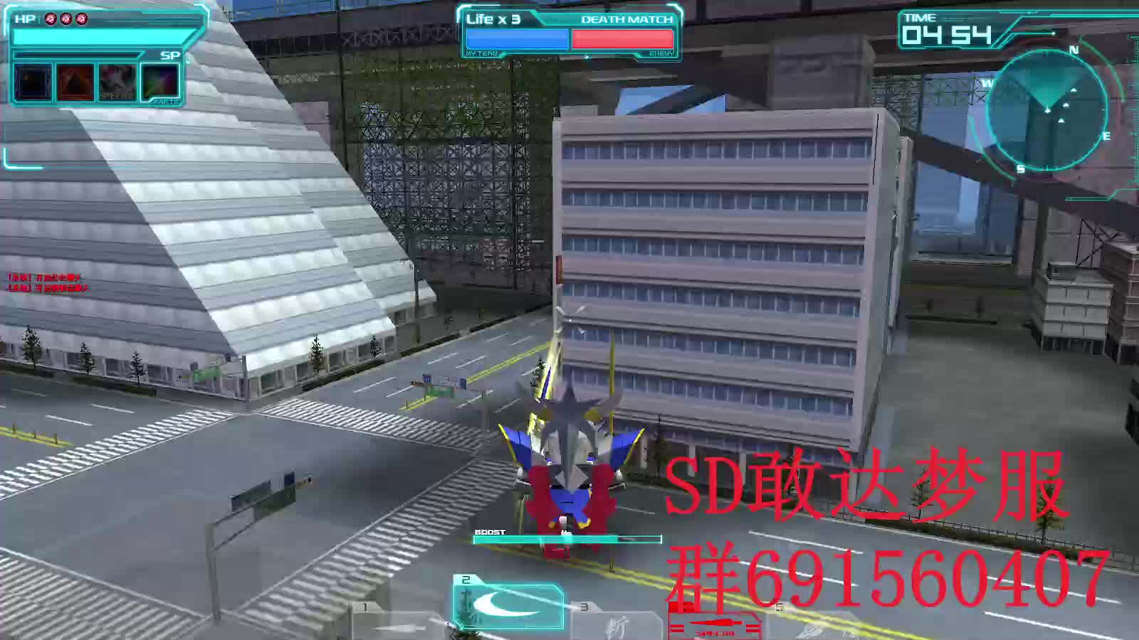 SD敢达 OC梦服6.2.1打的太菜被T了