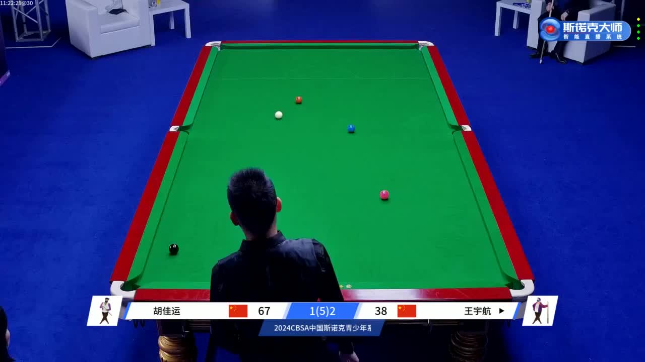 6.1-1 斯诺克中青赛延安站 3号桌