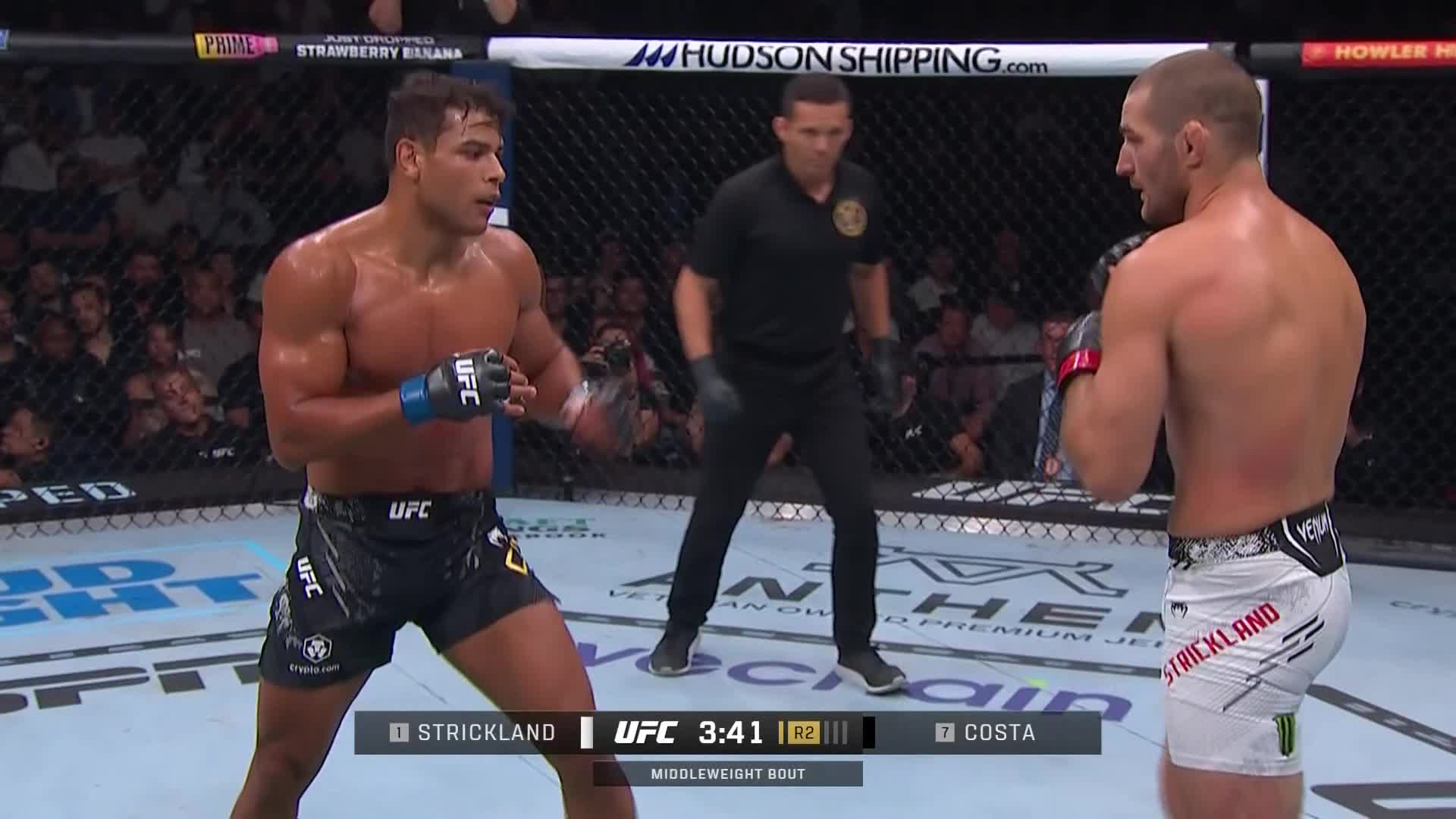 UFC302 肖恩·斯特里克兰 VS 保罗·科斯塔 清流