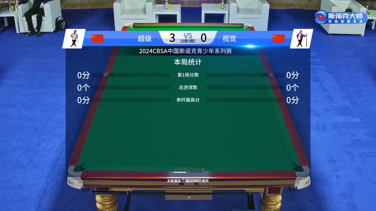 6.1-1 斯诺克中青赛延安站 7号桌