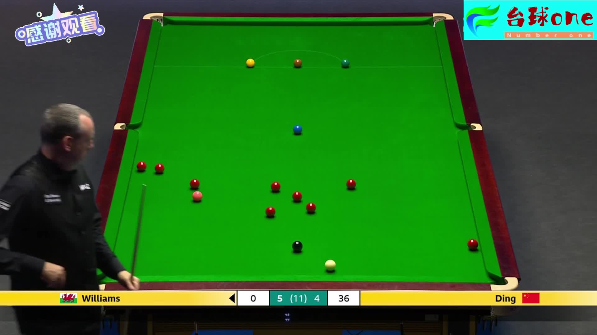 5比5决胜局来了，丁俊晖开局上演神仙球，结局最牛一球出现了！