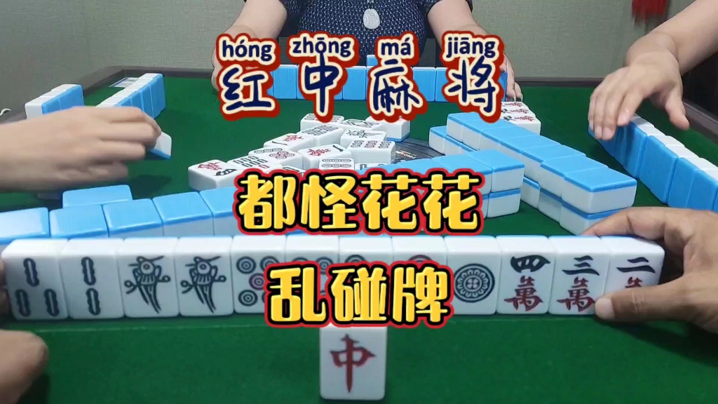 红中麻将:都怪花花乱碰牌。