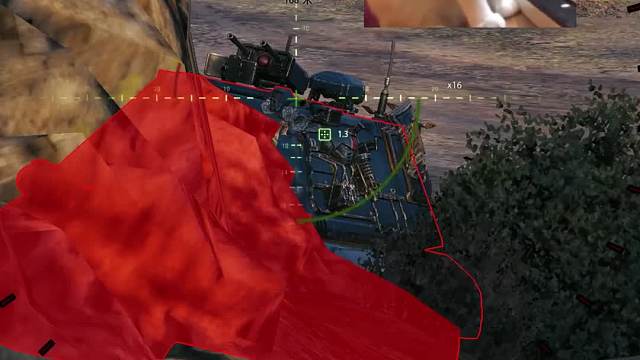 钢铁长城-103B卖头抽死铁面游侠，感谢对面配合~自觉胜之不武