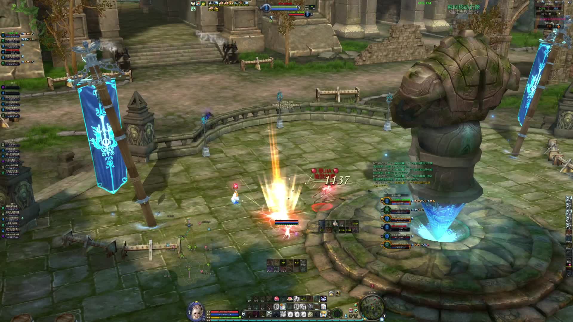 永恒之塔老区剑星呼啦圈，飓风单混的激情-23