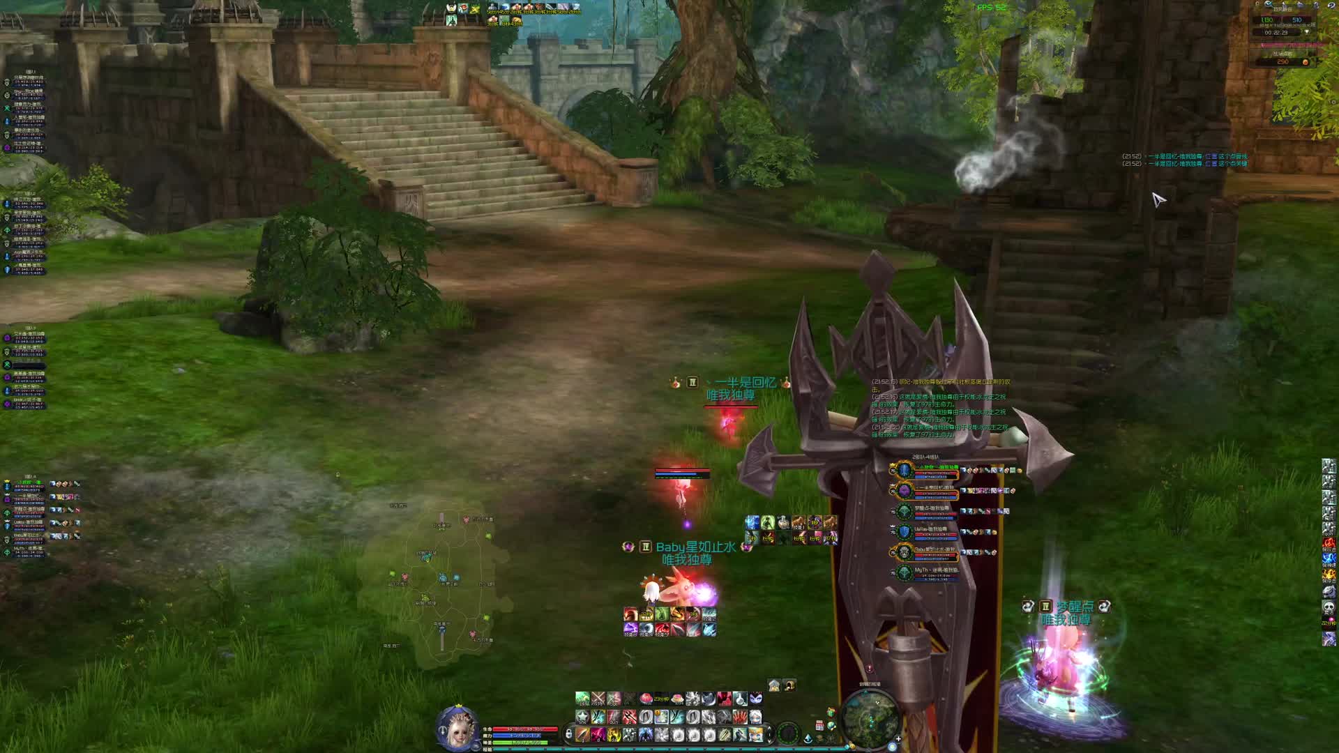 永恒之塔老区剑星呼啦圈，飓风单混的激情-27