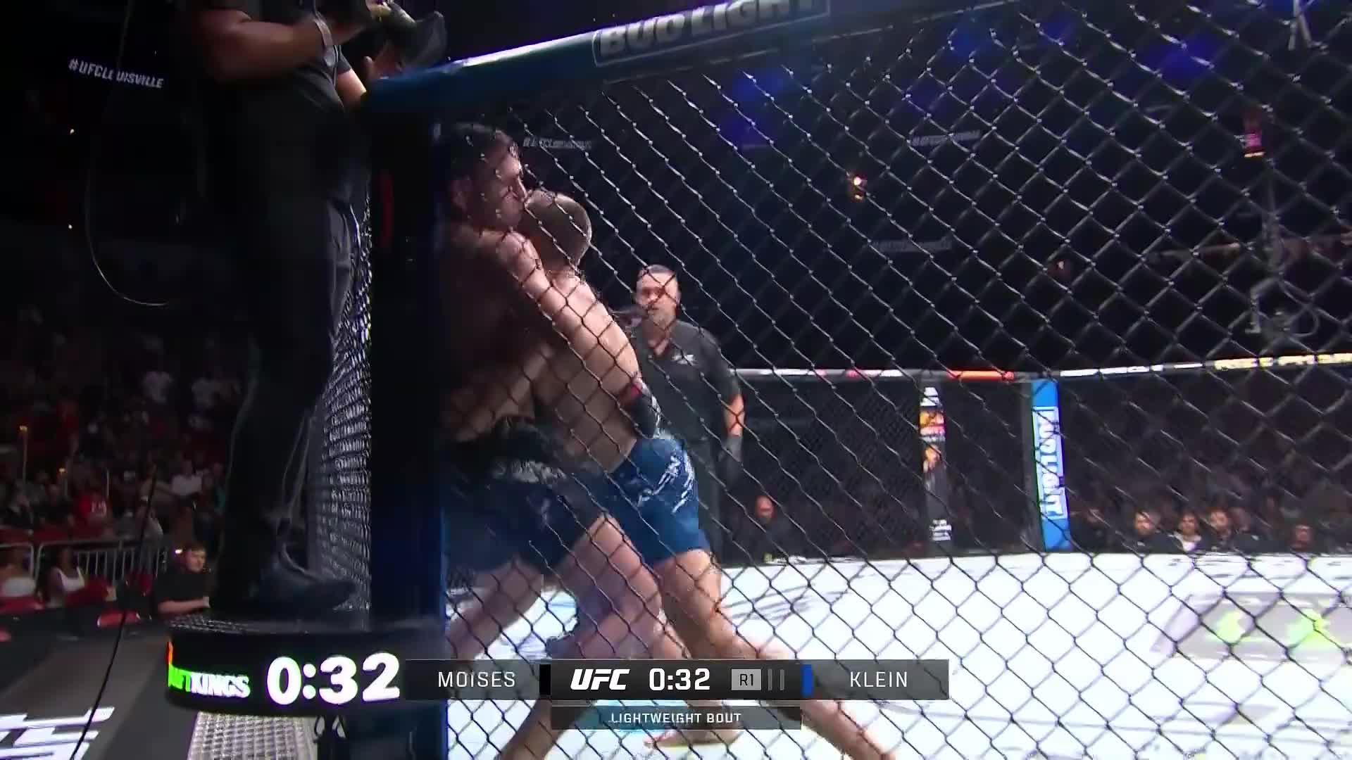 UFC on ESPN 57 蒂亚戈·莫伊塞斯 VS 卢多维特·克莱因 清流