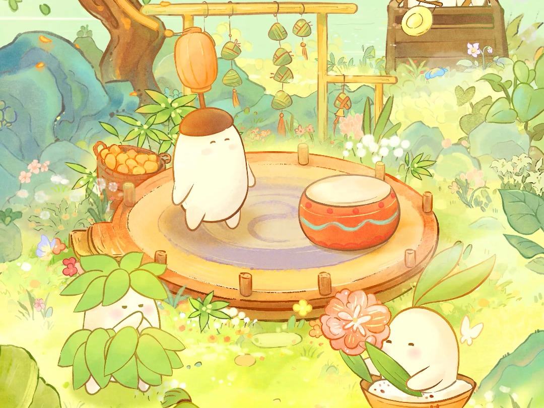 粽夏之时，击鼓传花递好运萝！