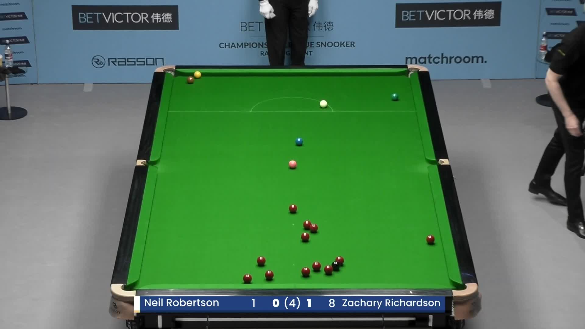 尼尔·罗伯逊VS扎卡里·理查德森-2024冠军联赛第1阶段-清流