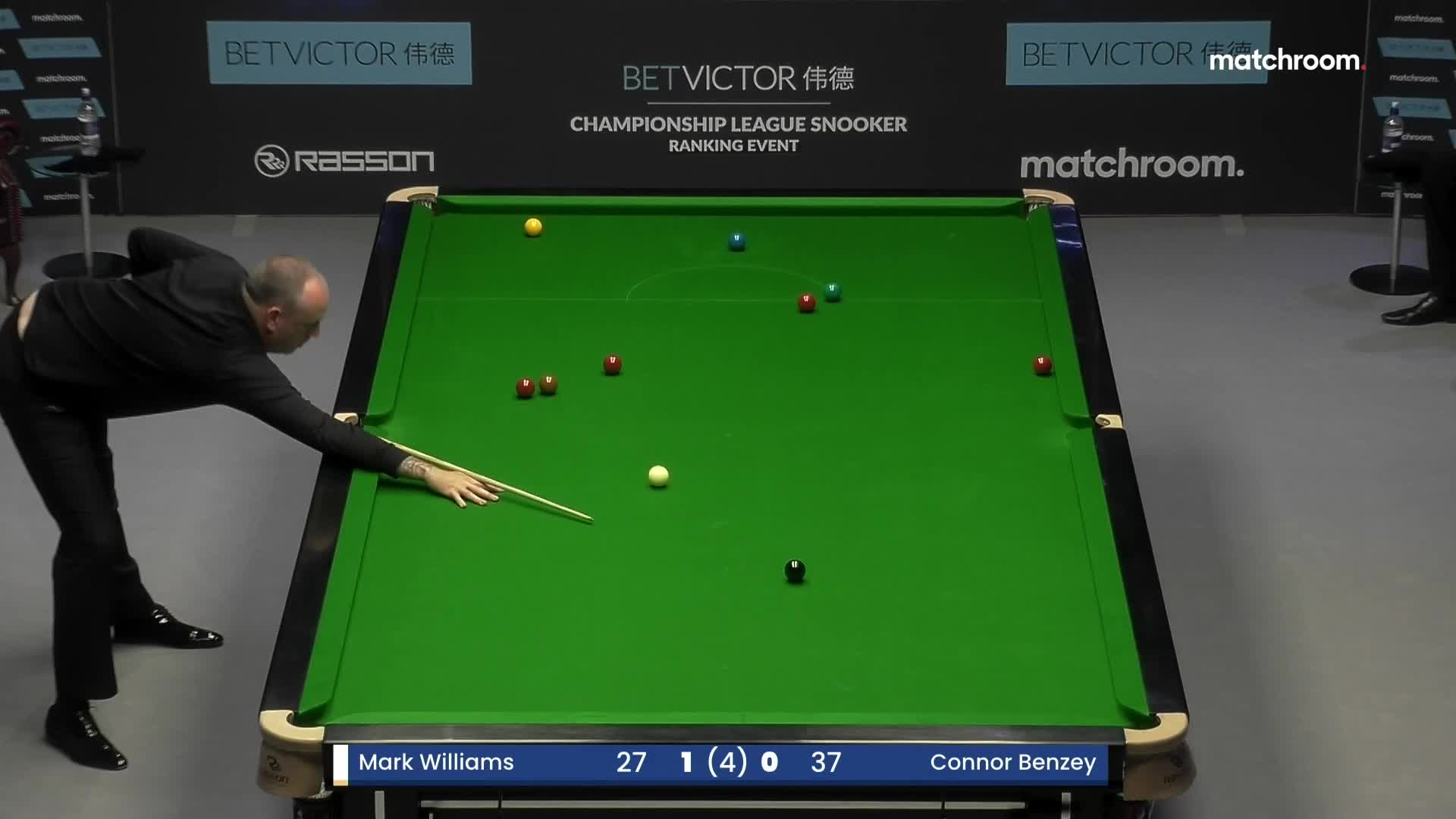 马克·威廉姆斯VS康纳·本泽 2024冠军联赛第1阶段-清流