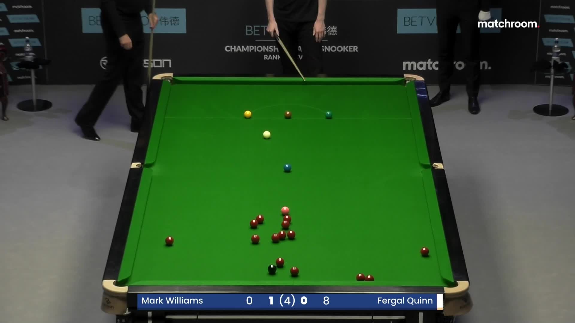 马克·威廉姆斯VS弗盖尔·奎因 2024冠军联赛第1阶段-清流