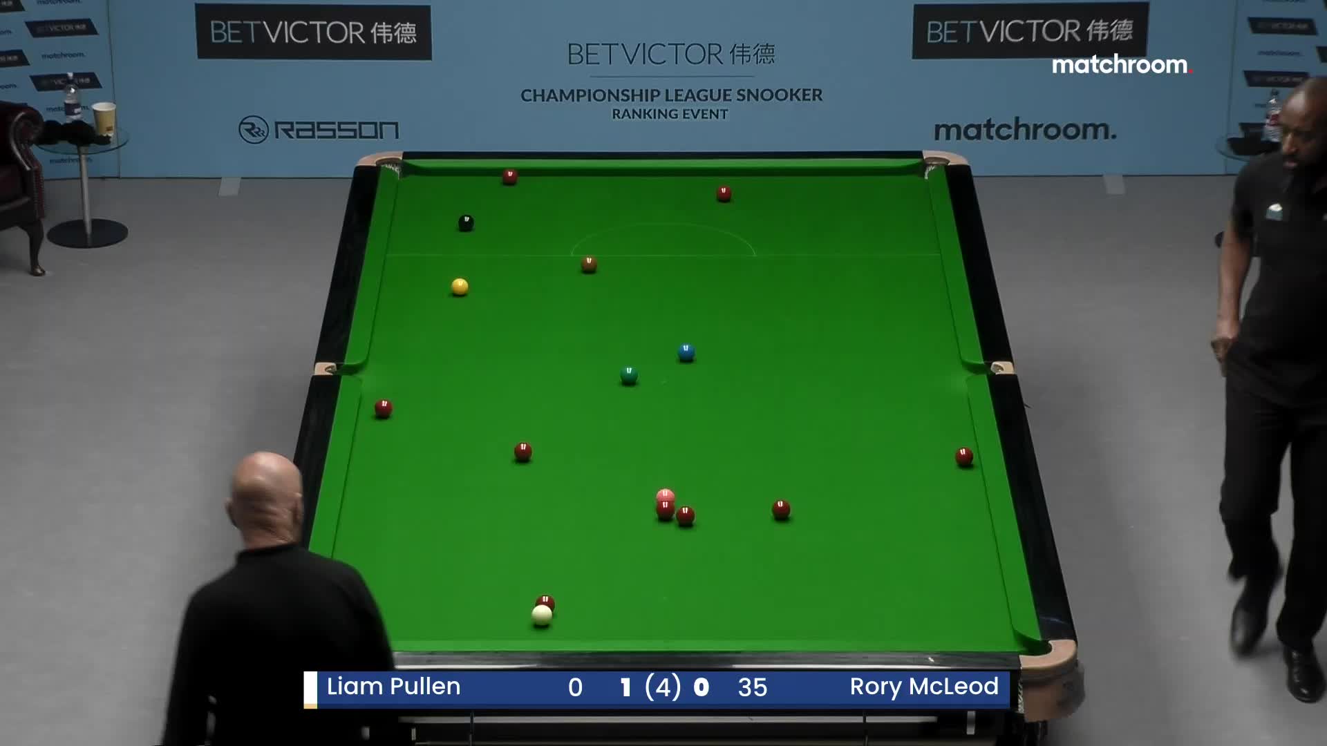 利亚姆·普伦VS罗里·麦克劳德 2024冠军联赛第1阶段-清流