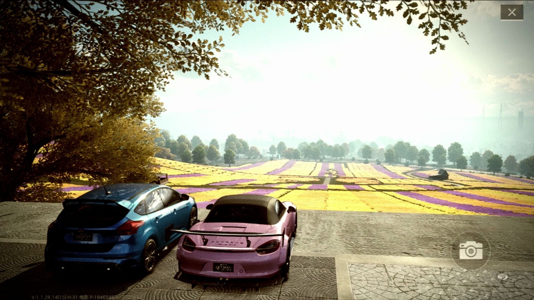 极品飞车集结开放世界花海