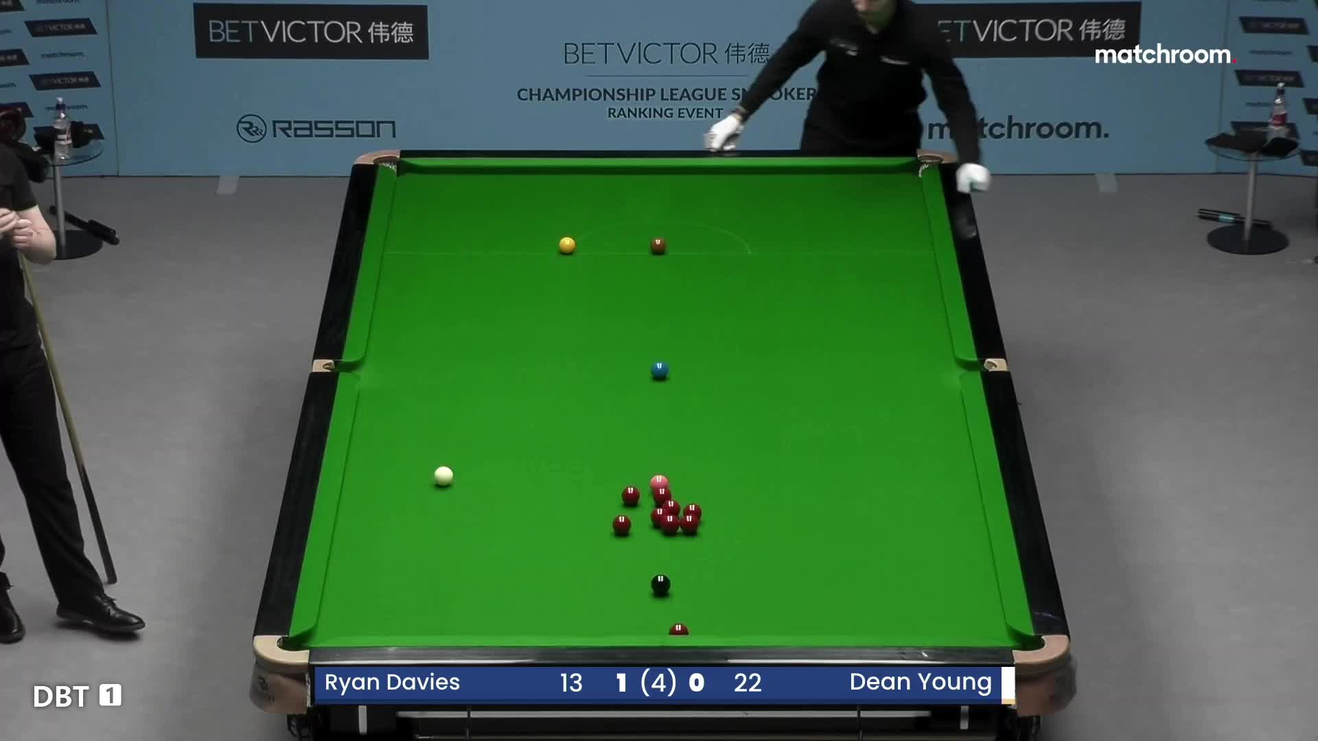 迪恩·杨  VS  瑞恩·戴维斯 2024冠军联赛第1阶段-清流