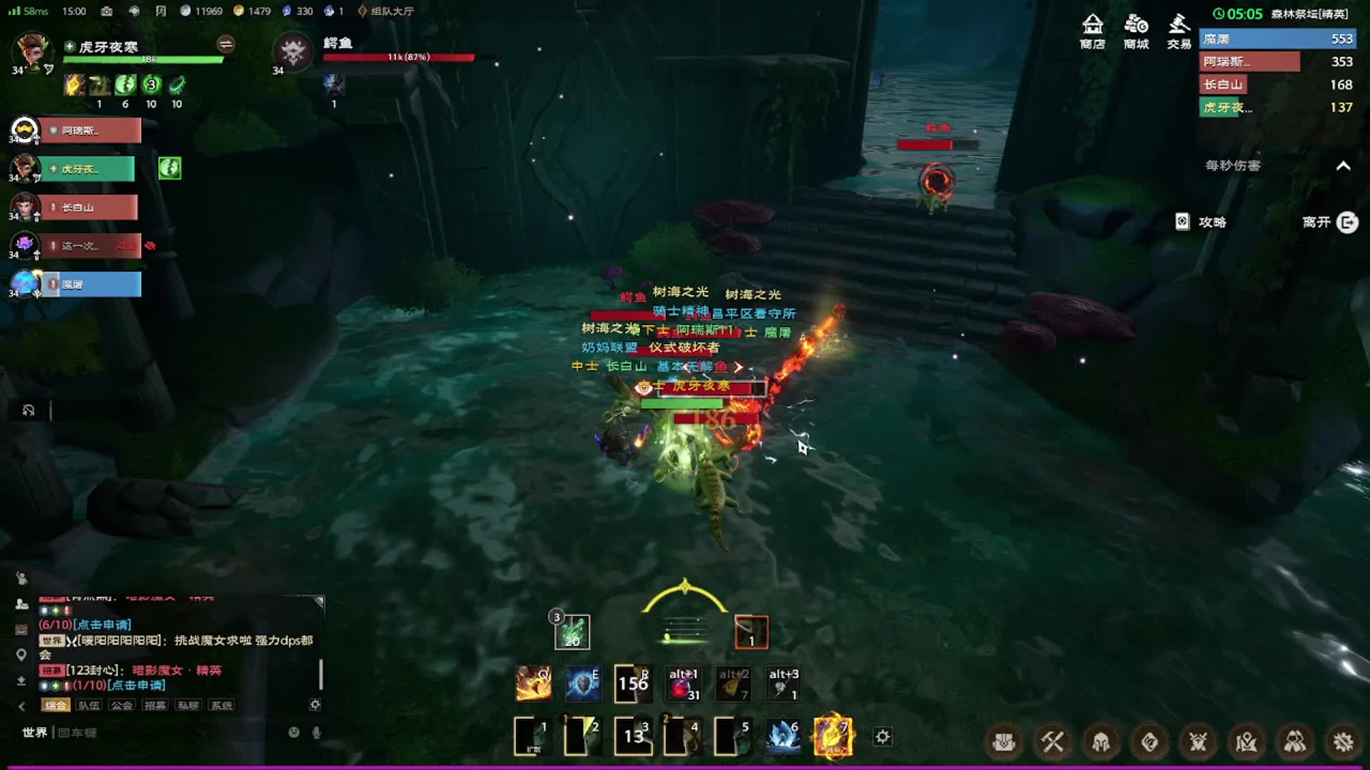 森林祭坛精英副本