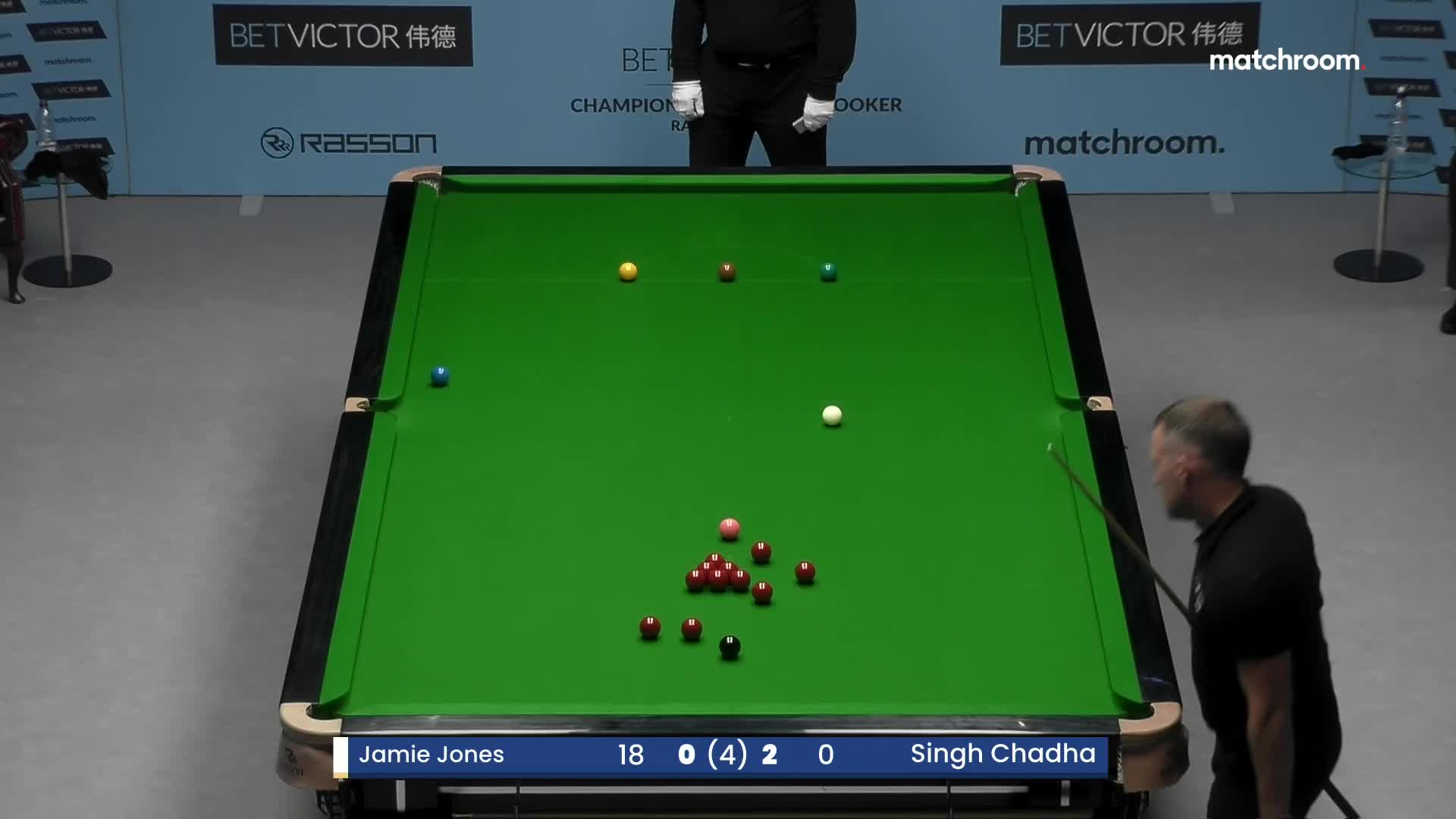 杰米·琼斯 vs 伊什普利特·辛格·查达 2024冠军联赛第1阶段-清流