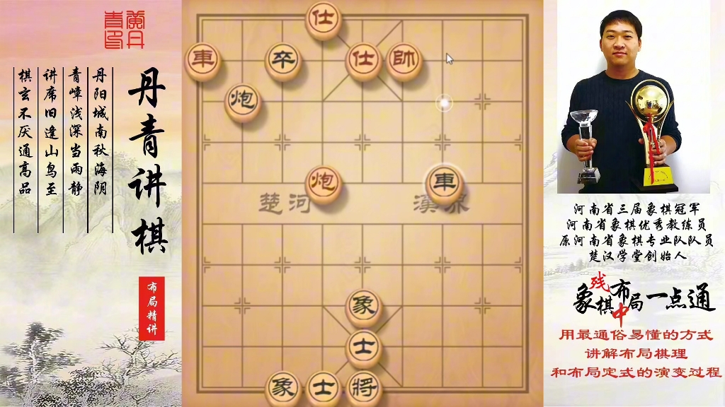 中炮盘河马对屏风马骑河车，和棋谱！如何快速提升象棋水平系统学棋？如何学习布局，中局，残局？少走弯路，