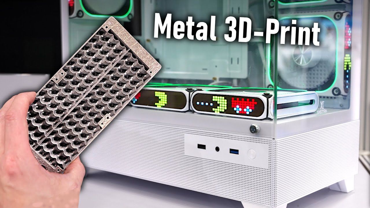 【Computex 2024】点阵LED风扇，3D打印散热器等一些有趣的散热配件与机箱介绍 | 作者