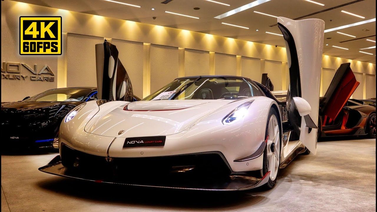 【4K60帧】迪拜NOVA LUXURY CARS超跑展厅Hypercar顶级超跑一览 | 作者：M