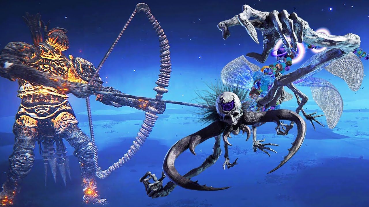 法环：哪个BOSS能打过四倍速魔像巨弓？