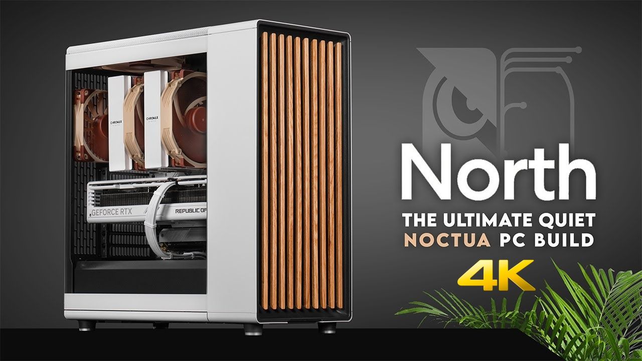 【4K】分形工艺North全猫风冷白色游戏电脑工整舒适装机 14700K+RTX4080 | 作者：