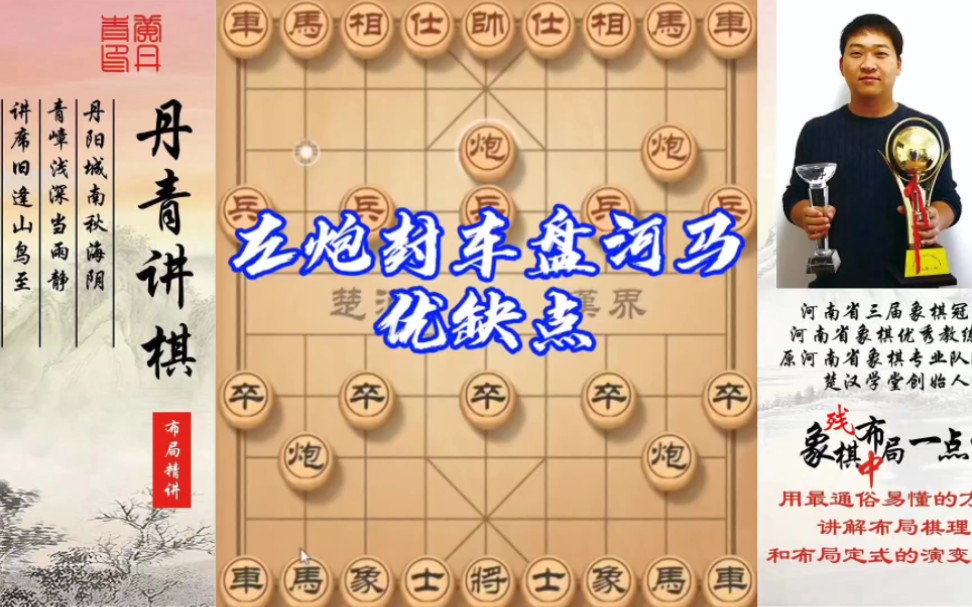左炮封车盘河马的优缺点！如何快速提升象棋水平系统学棋？如何学习布局、中局、残局？少走弯路，真心教棋，