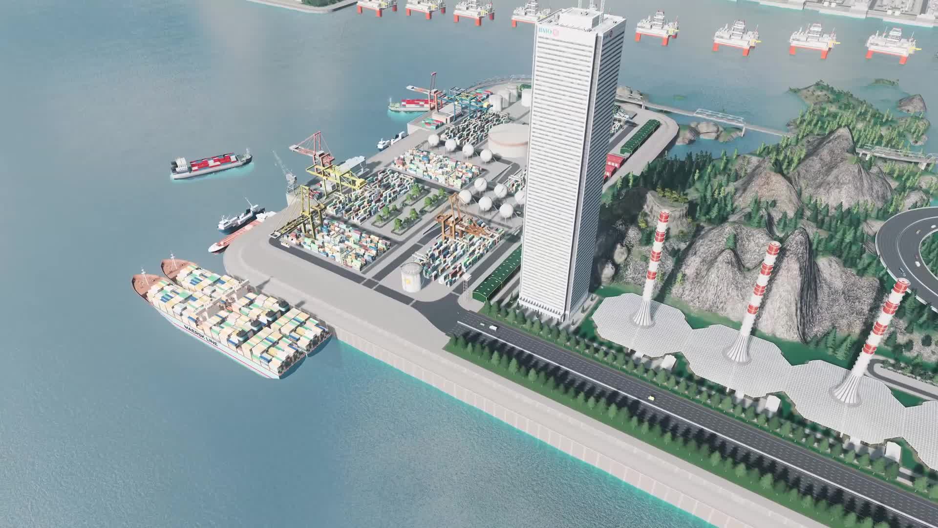 都市天际线-西港