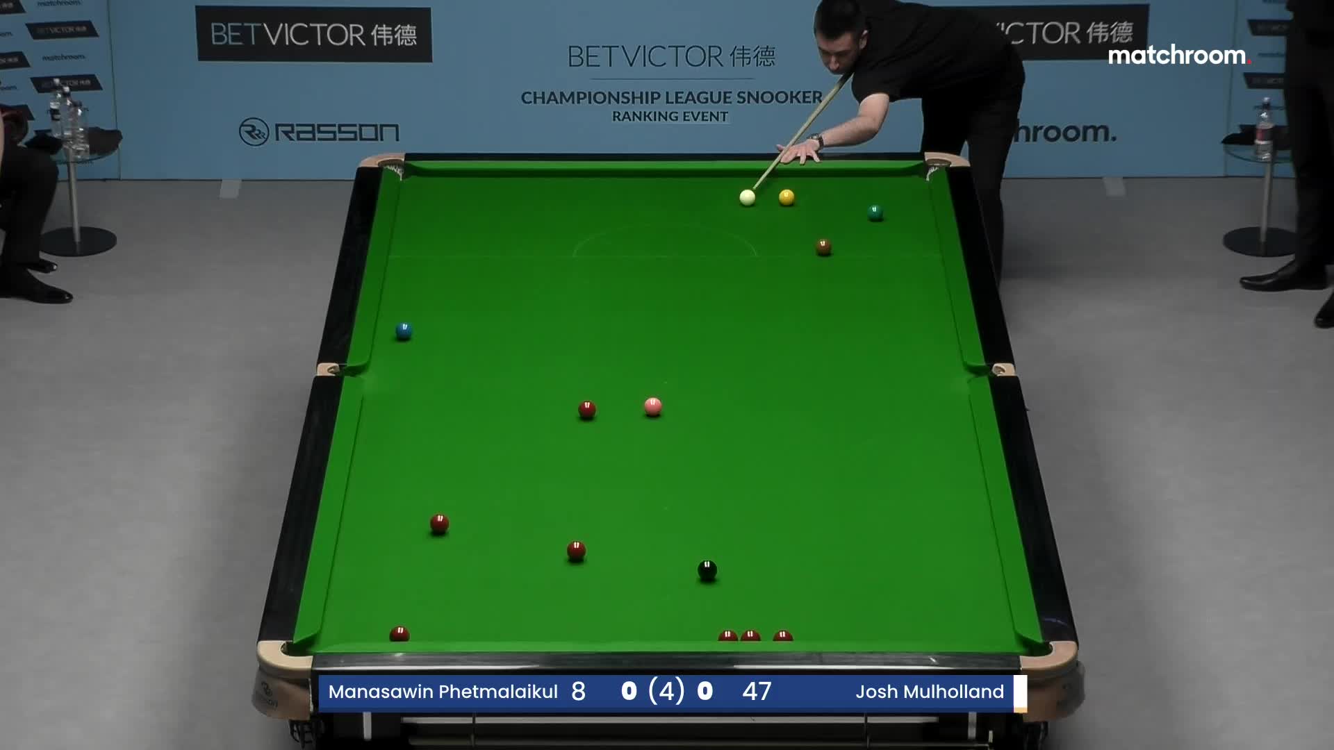 马纳萨温·佩特玛莱库VS乔什·马尔霍兰德 2024冠军联赛第1阶段-清流