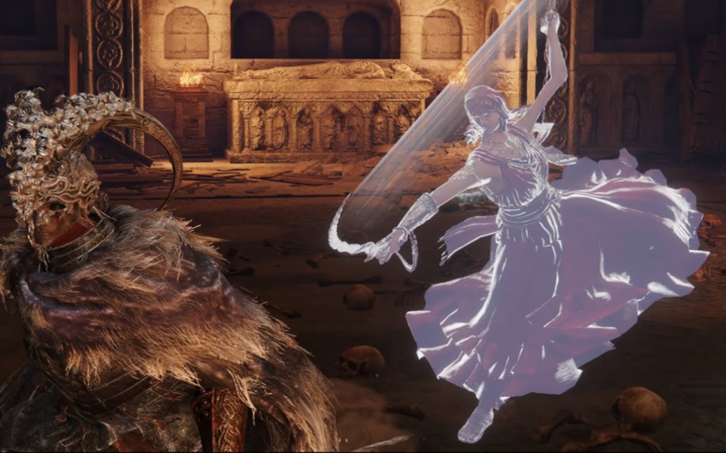 法环：舞娘BOSS战演示