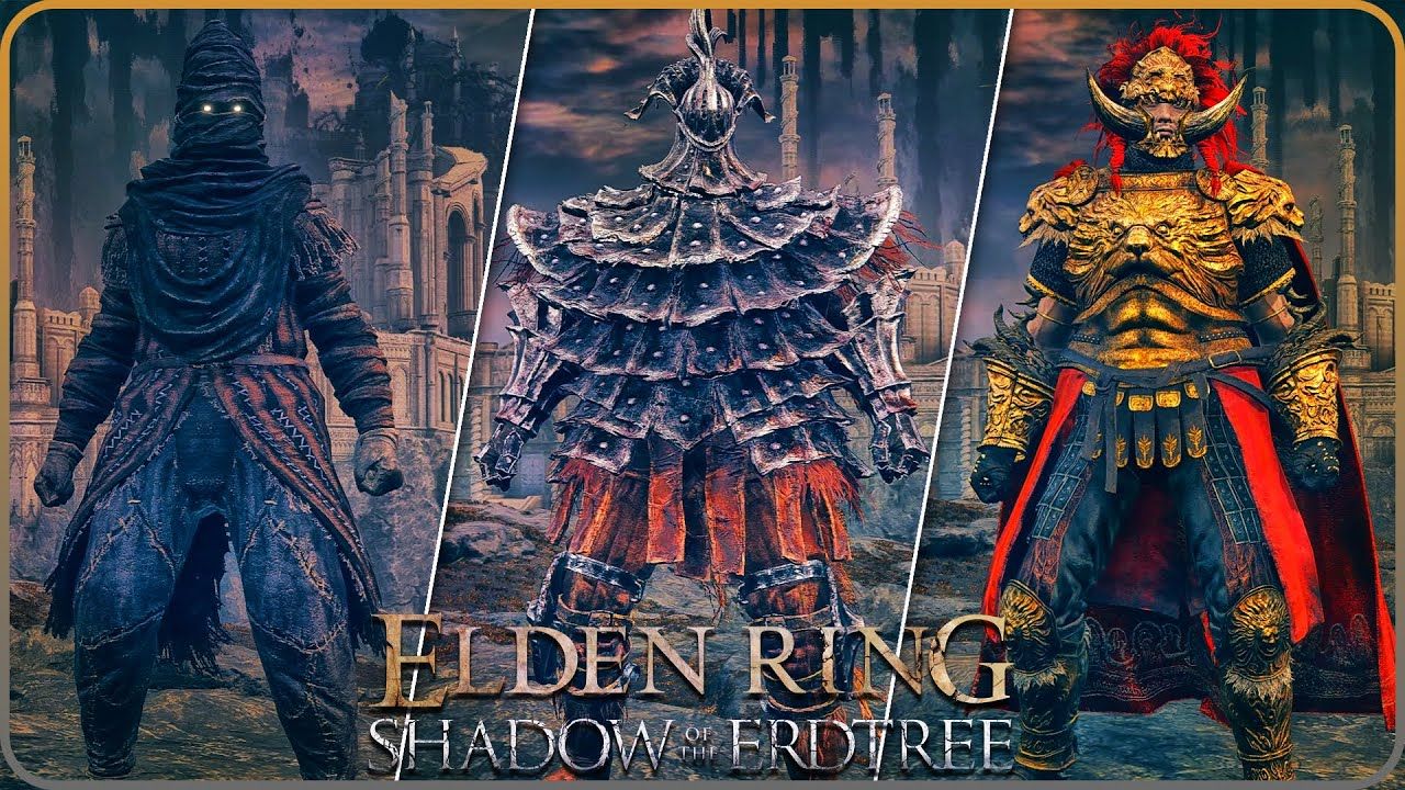 法环：DLC全新套装展示（作者Ⅱ）