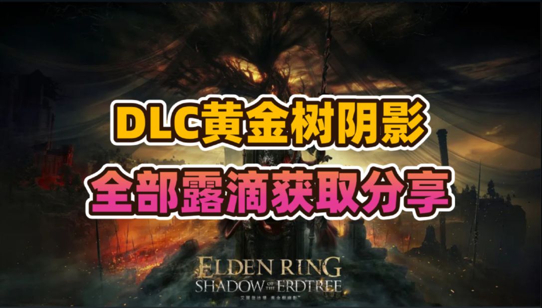 《艾尔登法环》DLC“黄金树幽影”全部功能性露滴获取分享