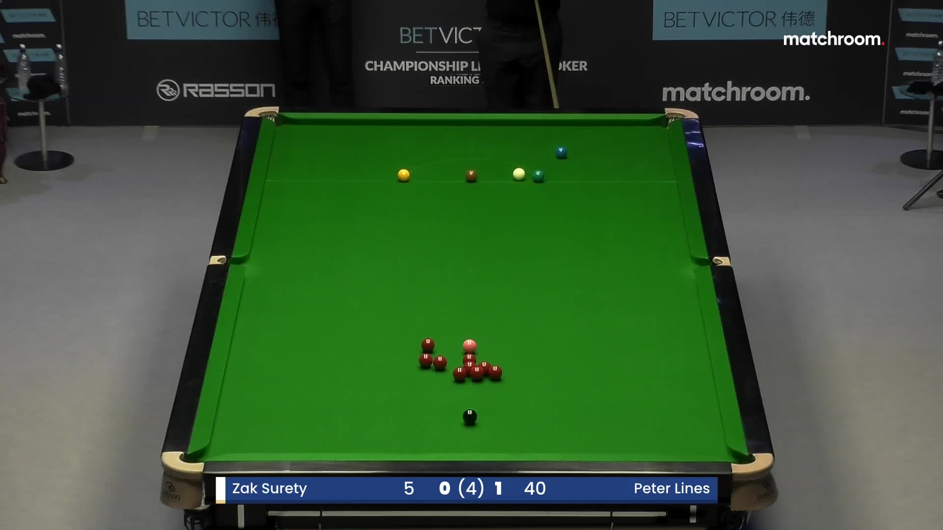 扎克·苏尔蒂VS彼得·莱恩斯 2024冠军联赛第1阶段-清流