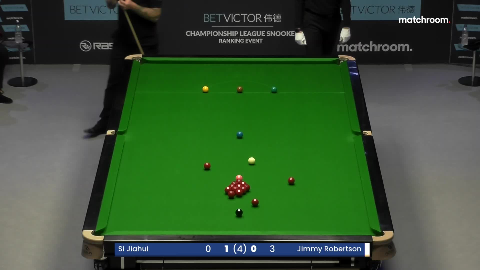 斯佳辉VS吉米·罗伯逊 2024冠军联赛第1阶段-清流