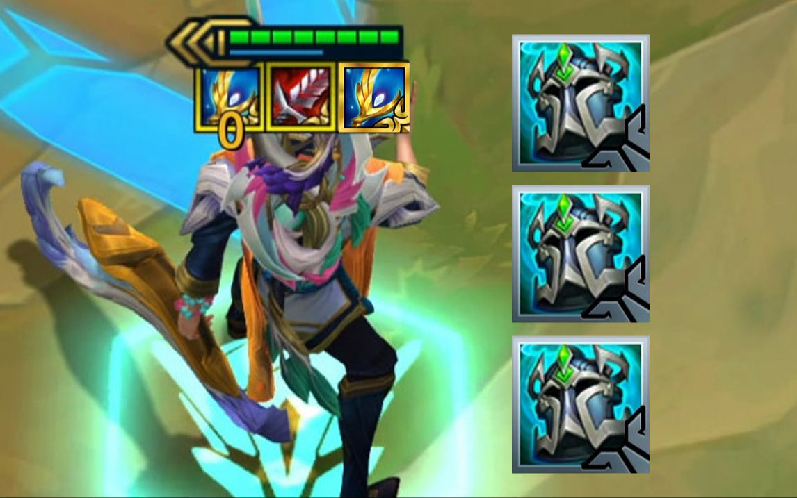 机甲盖伦: 假如给我三件光明装备！