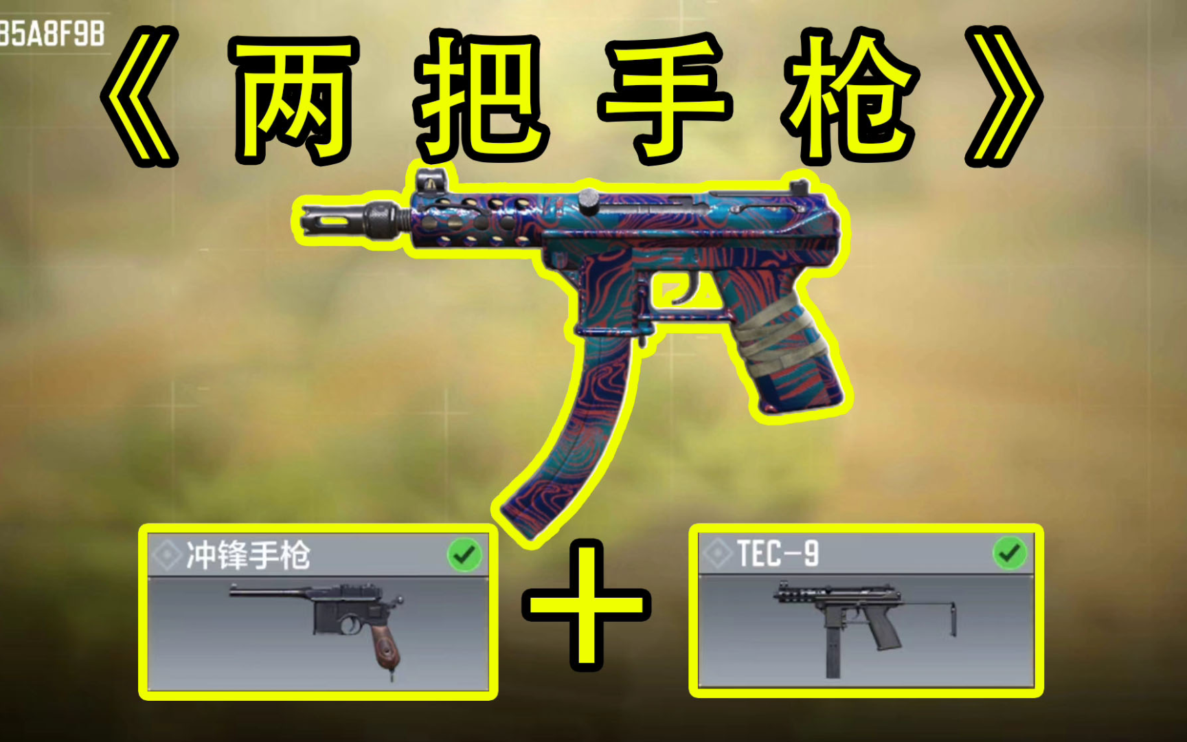 拥有两把手枪是一种什么体验？使命召唤手游